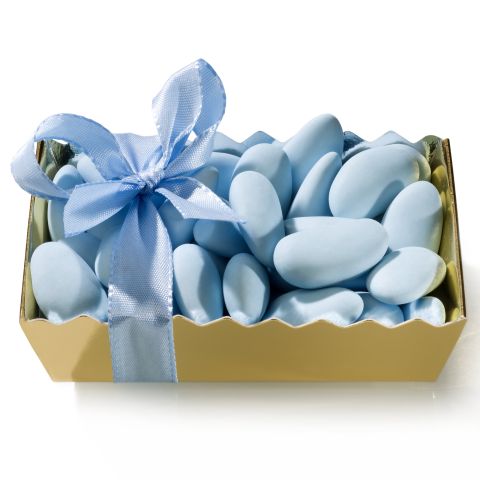 Dragee Mandeln blau 115g
